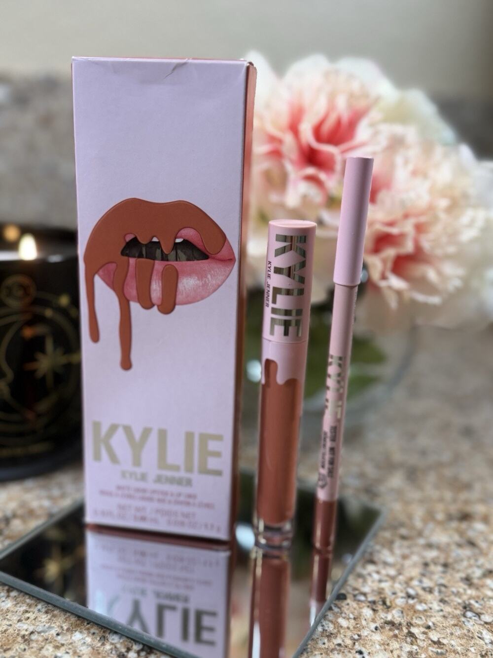 KYLIE Cosmetics Lip Kit 505 Autumn Matte Lip Liner + Liquid Lipstick Set
